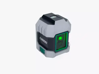 Husky Laser Level Low-poly 3D model