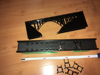 Viadukt  valley bridge 3D print model