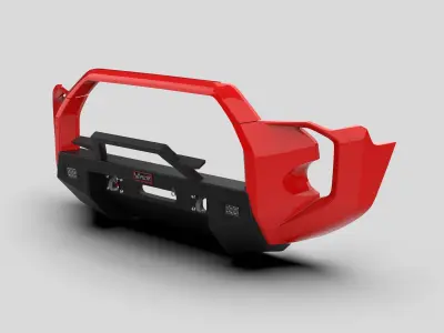 Viper Front Bumper Toyota 4Runner 3D model