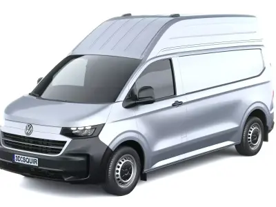Volkswagen Transporter T7 Van L2H2 2025 3D model