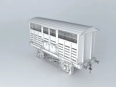 "CATTLE BOX"...  Medium... Free 3D model