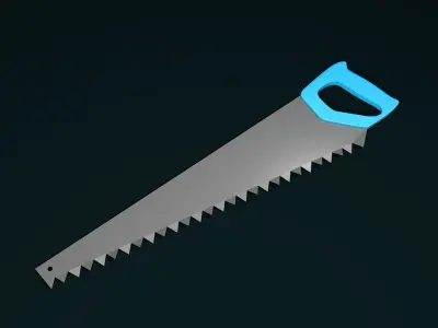 Repair tool hand saw  Free models Free 3D model