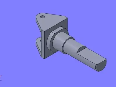 solidtutorial029 plastic part Free 3D model