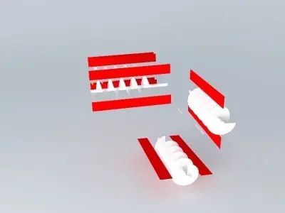 Metal screw Free 3D model