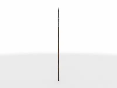 Pole weapon 02 3D model