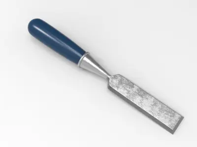 Nunu Chisel Low-poly 3D model