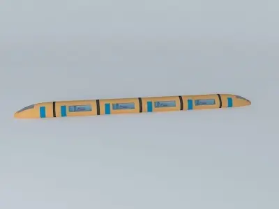 Royal RailTorpedo Free 3D model