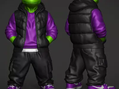 Donatello Urban Vibes 01 3D print model