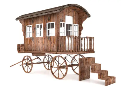 Caravan 2 3D model
