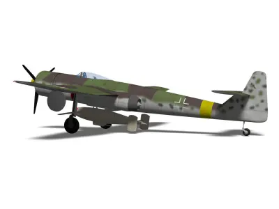Blohm Voss P204 3D model