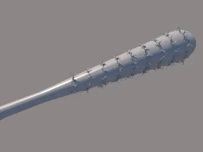 Death Sticky Baseball  Free 3D model