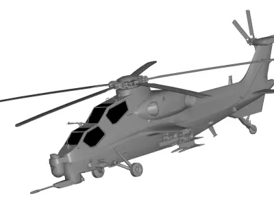 CAIC Z-10 3D model purchase