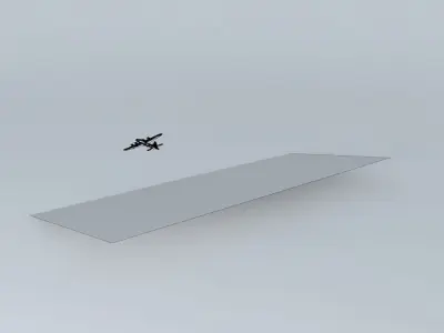 B17G plane Free 3D model