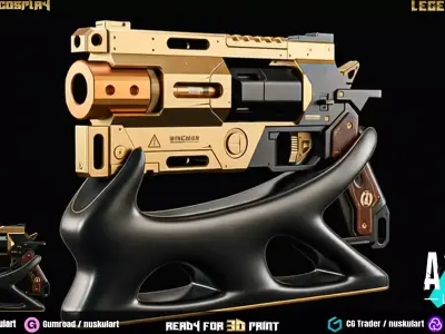 Wingman - Apex Legends - Multi Part - 3D Printing 3D print model