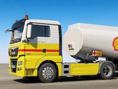 TRUCK XL Fuel Tank 3D model