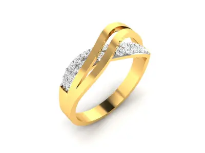 Women ring 3dm Render details 3D print model