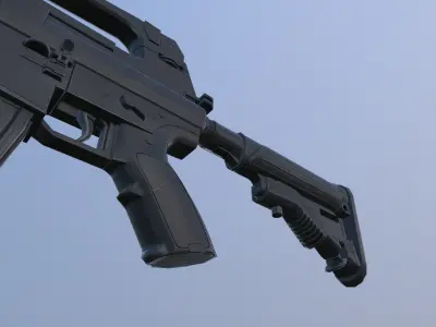 M4A1 assault rifle 3D model