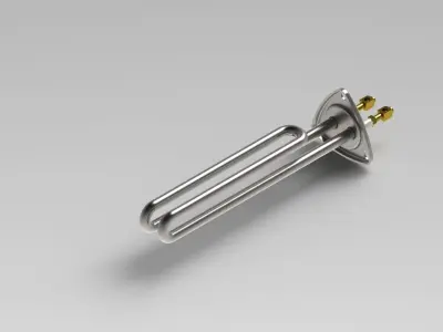 immersion rod Low-poly 3D model