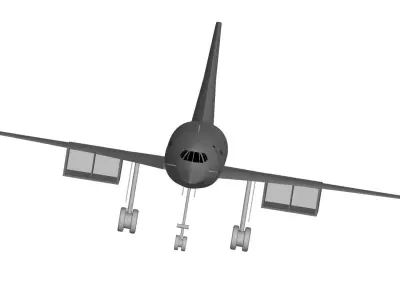 concorde jet 3D model