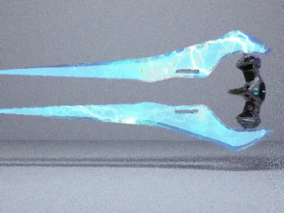 Energy Sword based on The Halo Game  3D model