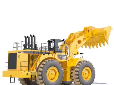 Wheel Loader  Cat 994F 3D model