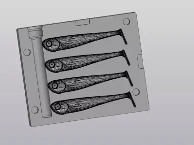 mini minnow Free 3D model