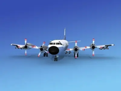 Lockheed P-3 Orion Portugal 3D model