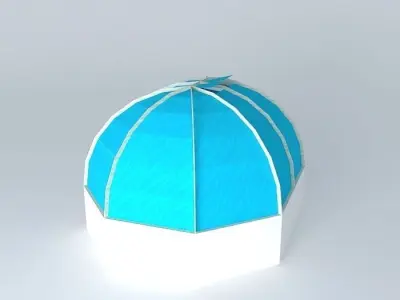 Skylite 2 olympic dome Free 3D model