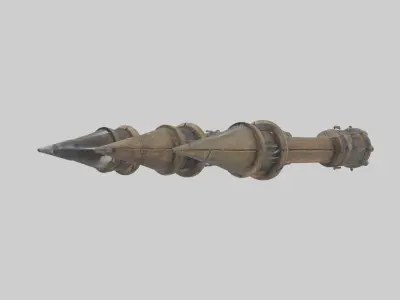 Siegeballistabolts 1 Low-poly 3D model