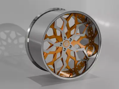 WHEEL BASED RUCCI FORGED HASHASH  Low-poly 3D model