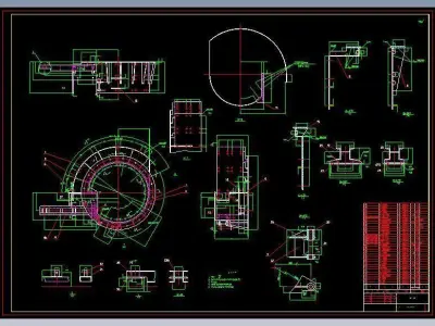 Disc feeder complete set of drawings 3D model