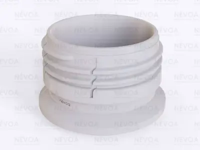 Neck finish - Alcoa 1690 - voluntary standard 38 mm CSD finish 3D model