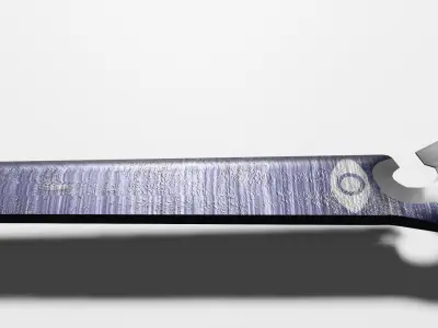  ancient sword  Low-poly 3D model