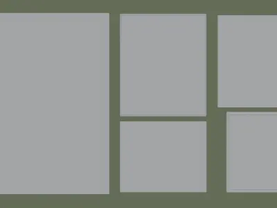 Paintings Collection V1 Free low-poly 3D model