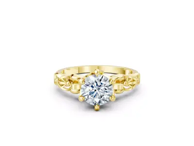 25 engagement rings 3DM files and renders pack 3D print model