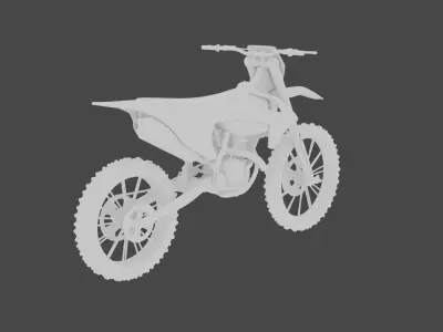 Dirt bike 3D model