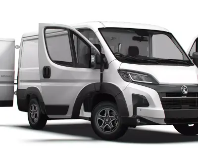 Vauxhall Movano e Van L1H1 HQ Interior 2025 3D model