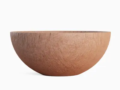 Medieval Bowl 01 Low-poly 3D model
