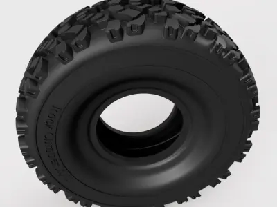 tyre model rc car  3D model