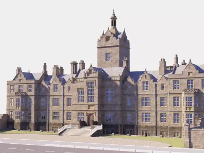 Victorian manor 3D model