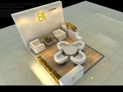 Exhibition - Area - 3X4-3DMAX2009-7 3D model