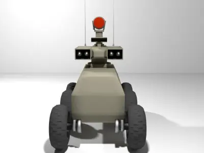 Drone - UGV MULE 3D model