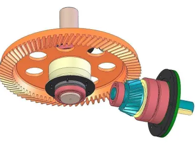 Bevel drive Free 3D model