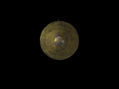 B40 missile 3D model