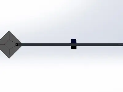 jib crane 3D model purchase