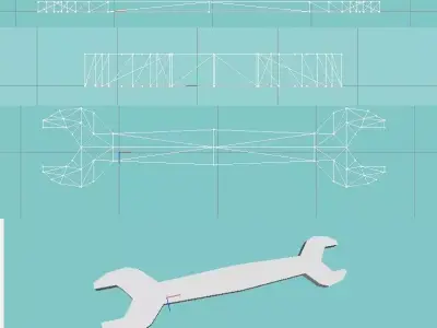 wrench Free 3D model get