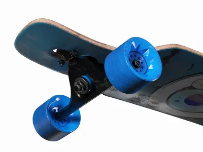 Longboard Fish 628 3D model