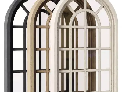 Arch Windows V4 Low-poly 3D model
