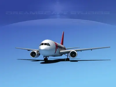 Boeing 767-200ER Martinair 3D model