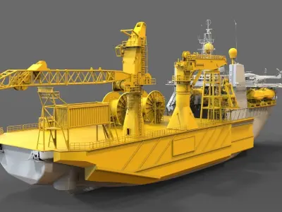 Hull widening for Seabex One  Kreuz Installer 3D print model